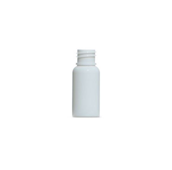 15ml White PET York Bottle, 18/415 Neck - Bag Removed